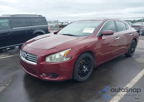2012 Nissan Maxima 3.5 S z USA, uszkodzony, nr VIN 1N4AA5APXCC861575
